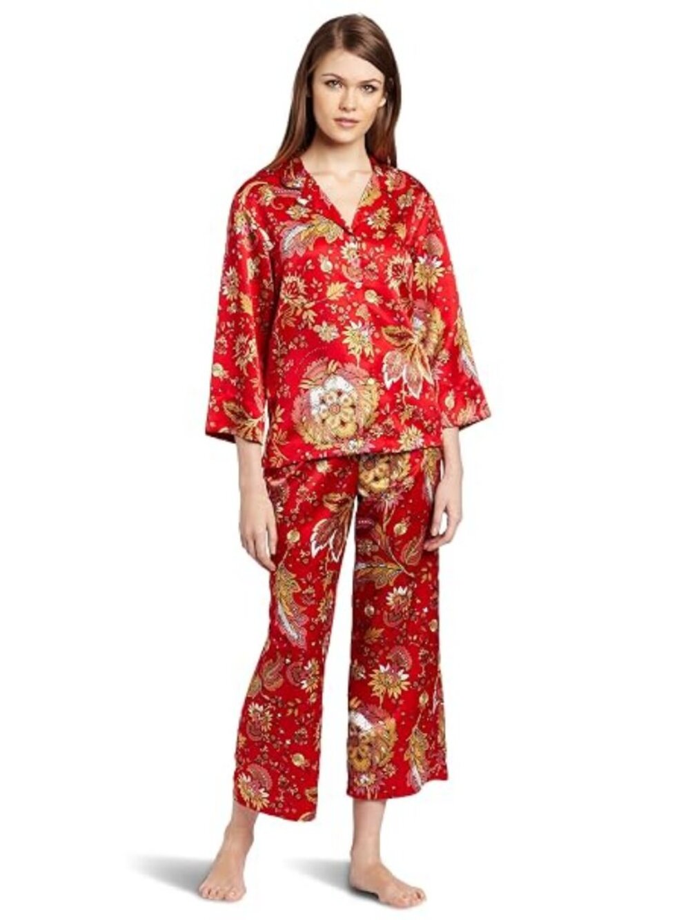 Natori Magnolia Pajama Set M